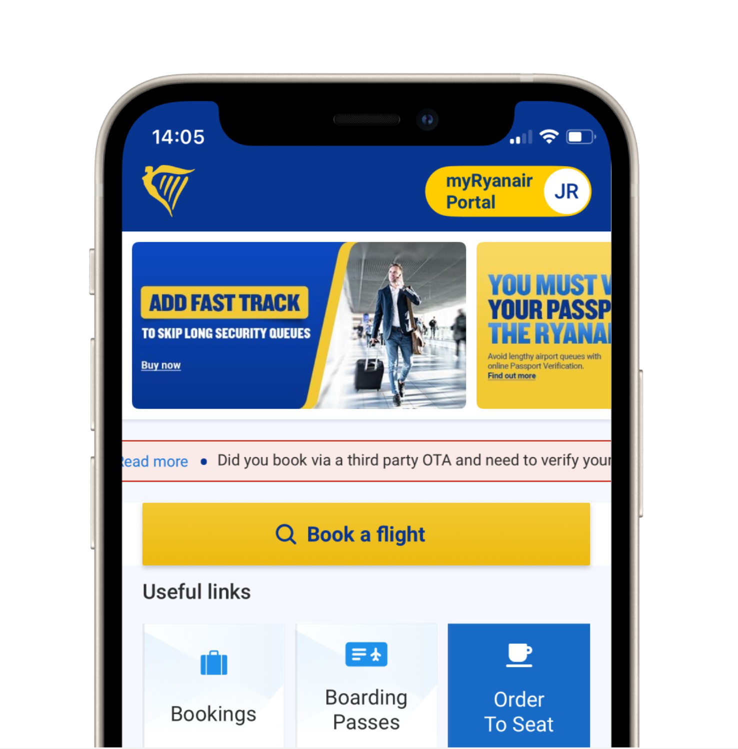 Ryanair app